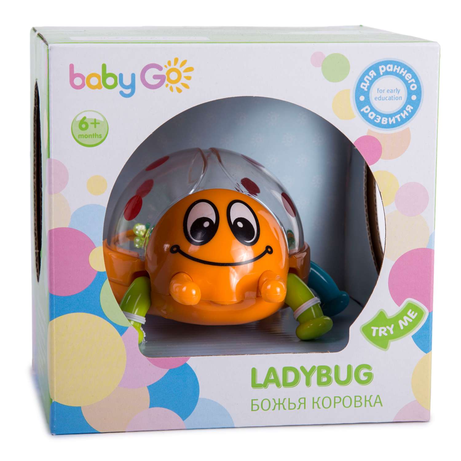 Игрушка BabyGo Божья коровка - фото 6