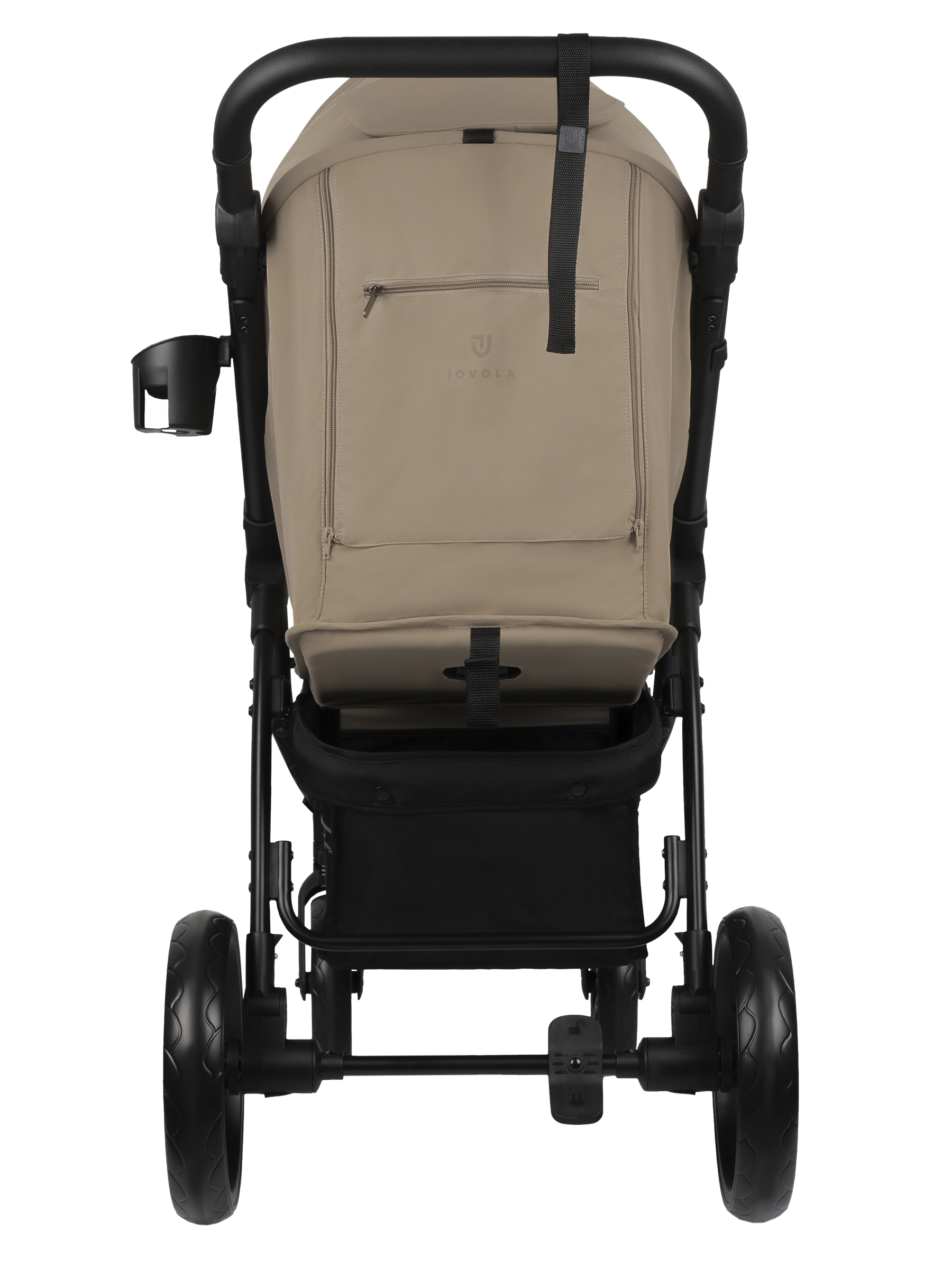 Коляска прогулочная JOVOLA SELENA 2026 всесезонная бежевый - фото 9