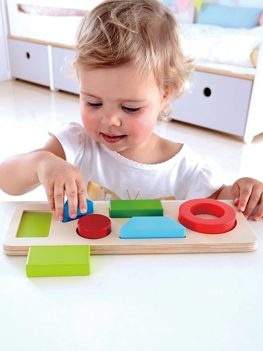 Игрушка для малышей HAPE Цвета и формы 7 предметов E1615_HP - фото 2