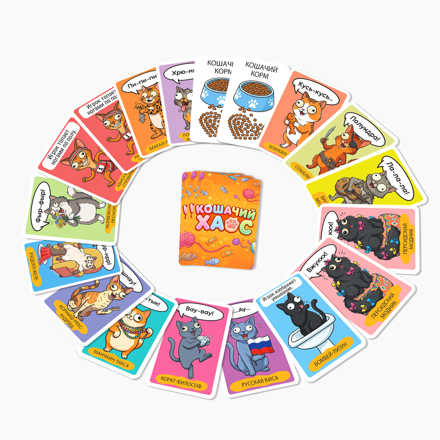 Настольная игра Русский стиль Кошачий Хаос - фото 3