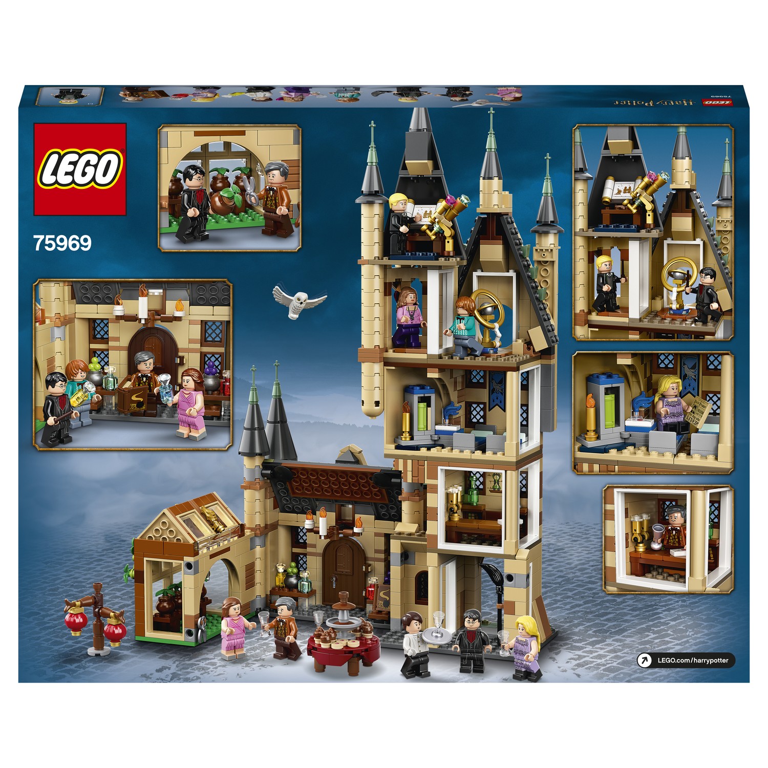 Конструктор LEGO Harry Potter Астрономическая башня Хогвартс - фото 3