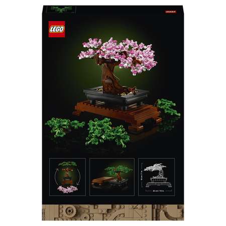 Конструктор LEGO Icons Бонсай блочный