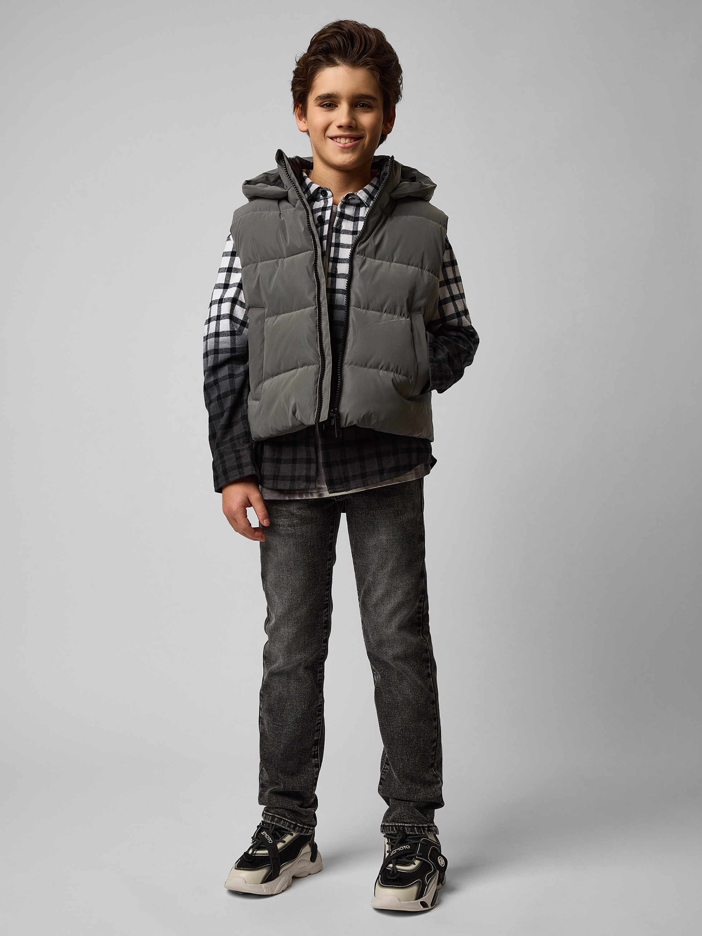 Жилет Futurino Fashion S25FF-1BO01tb-GG - фото 1