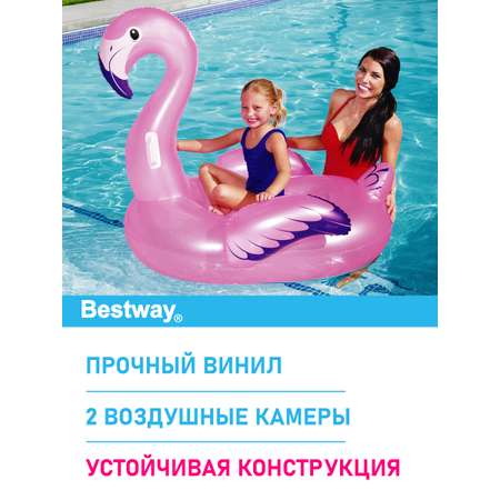 Матрас для плавания Bestway Фламинго 155 х 119 см