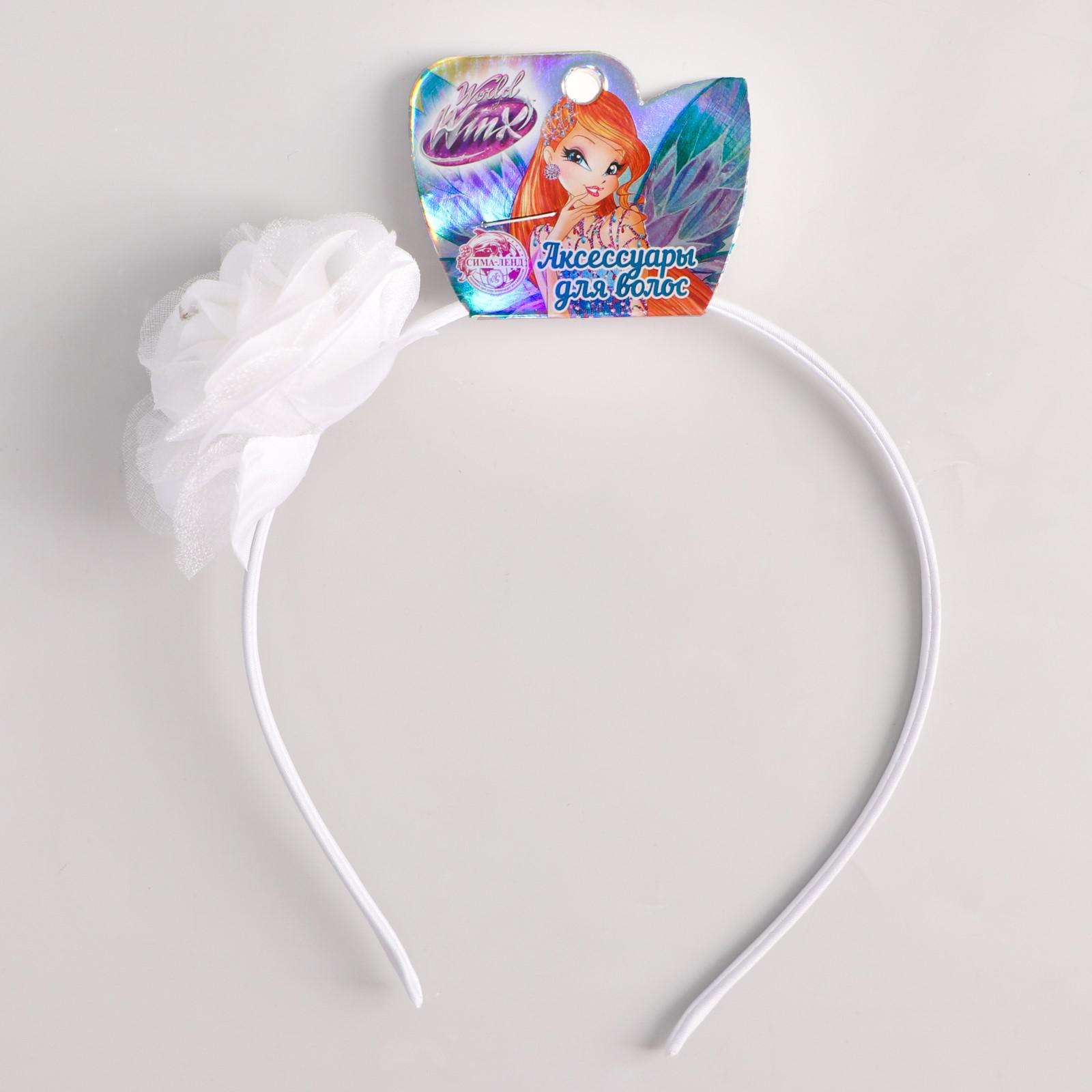 Ободок для волос WINX c цветком 11 х 16 см Winx 1454994 - фото 1