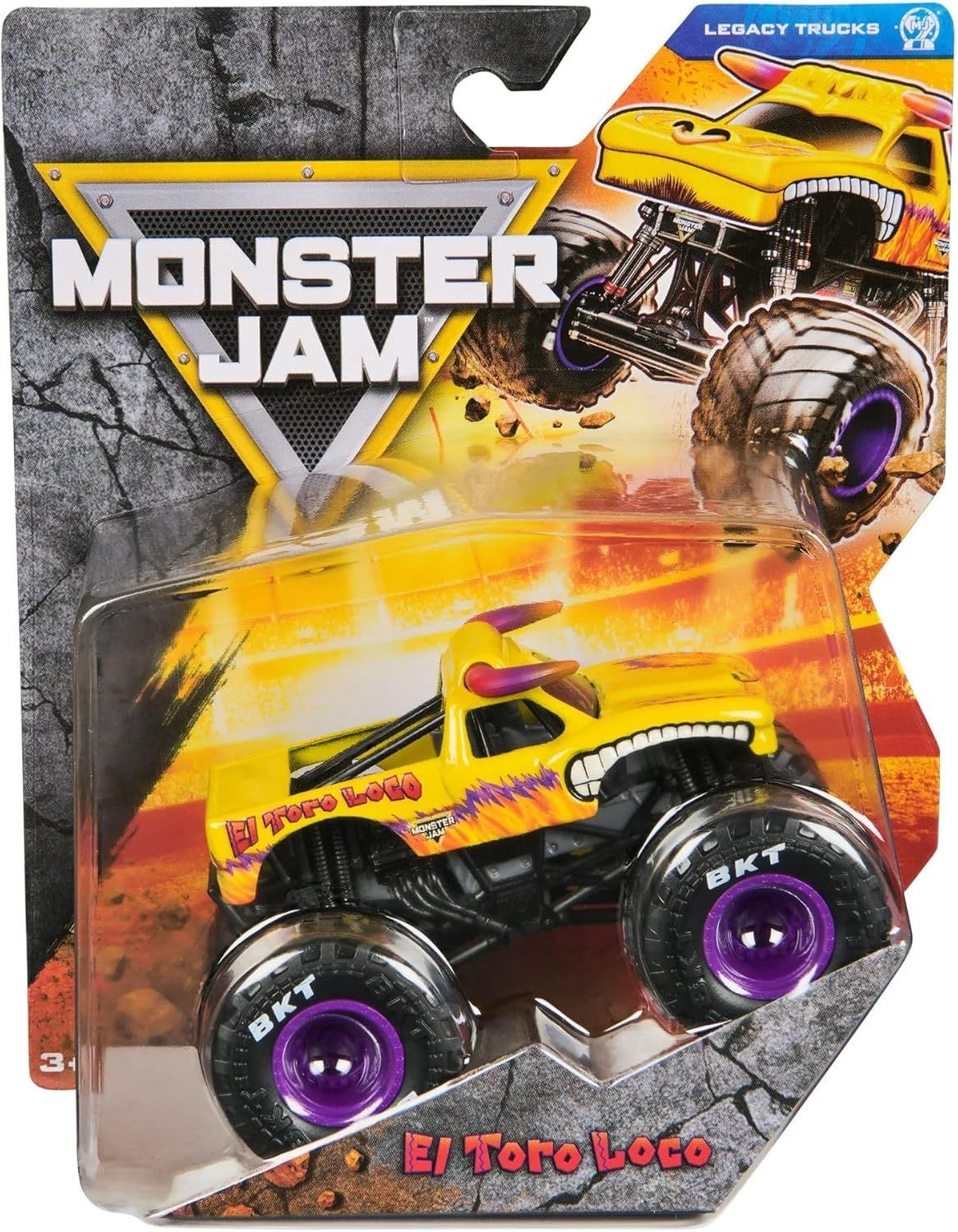 Монстр-трак Monster Jam El Toro Loco 1:64 6044941/20150196 - фото 6