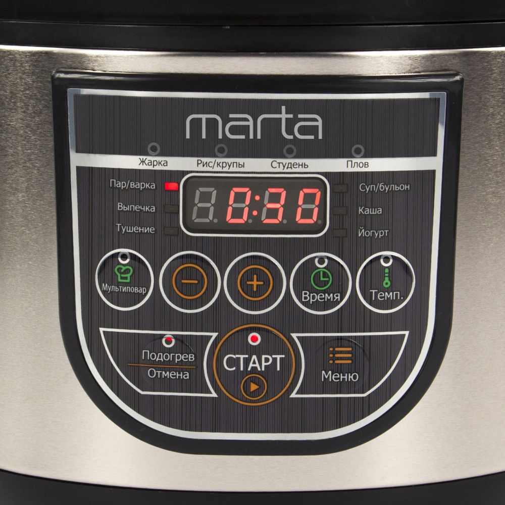 Мультиварка MARTA MT-4324 черный жемчуг - фото 11