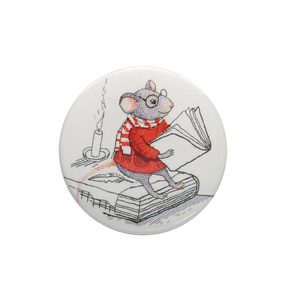 Игольница магнитная Hobby and Pro Мышка с книжкой 25х3 мм - фото 1