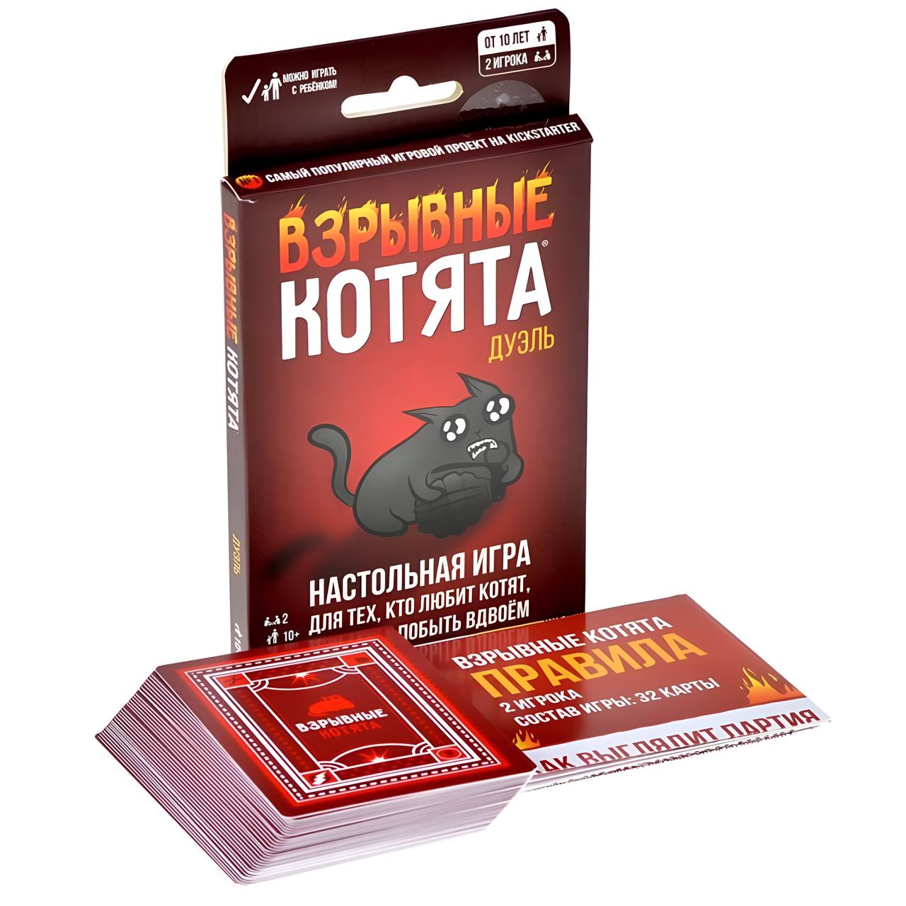 Настольная игра Hobby World Взрывные котята Дуэль - фото 3