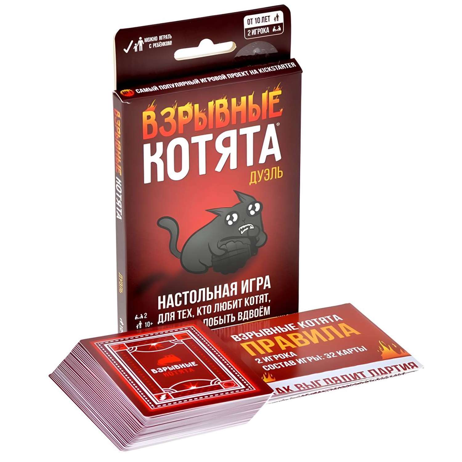 Настольная игра Hobby World Взрывные котята Дуэль - фото 3