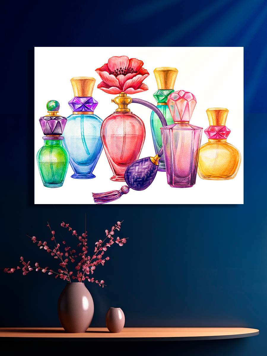 Алмазная мозаика Рыжий кот Прекрасный парфюм - фото 6