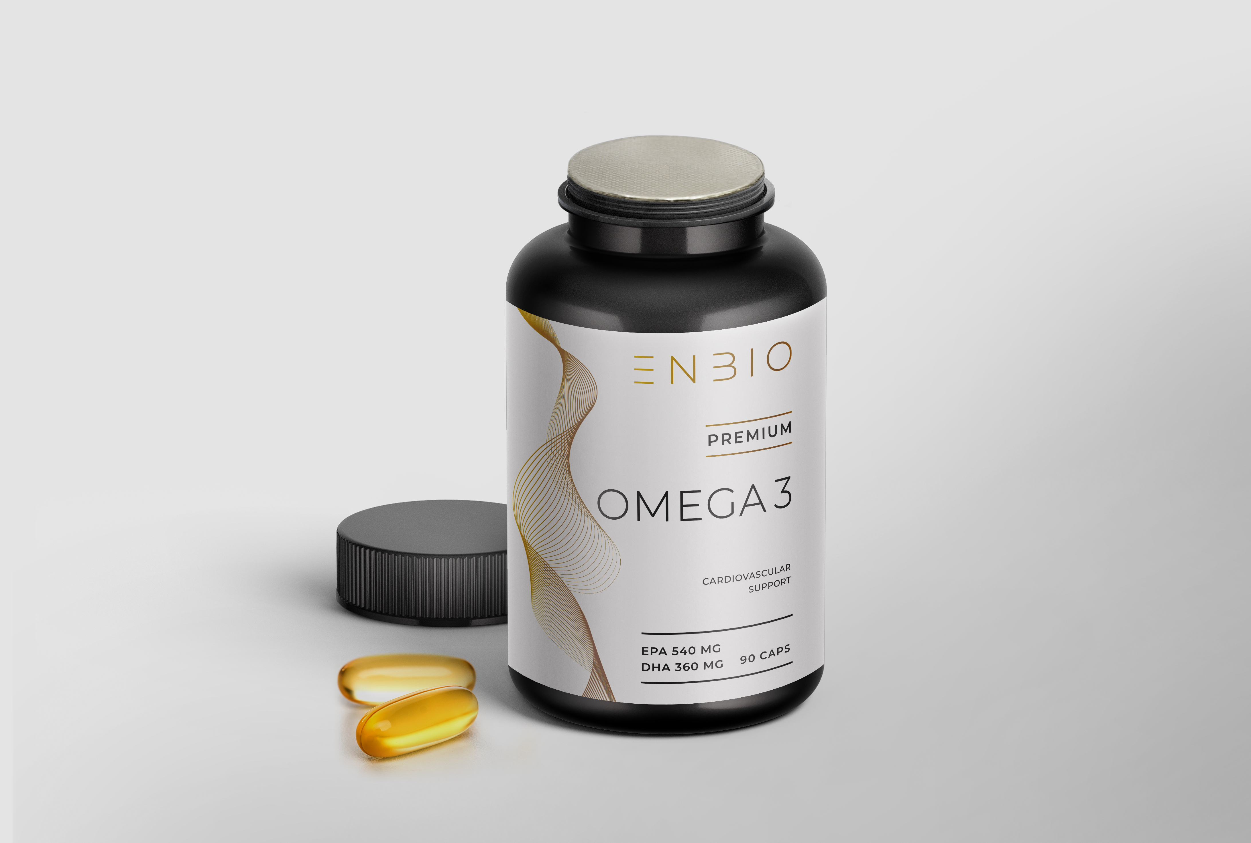 Omega-3, рыбий жир для сердца, мозга и иммунитета, 90 капсул - фото 3