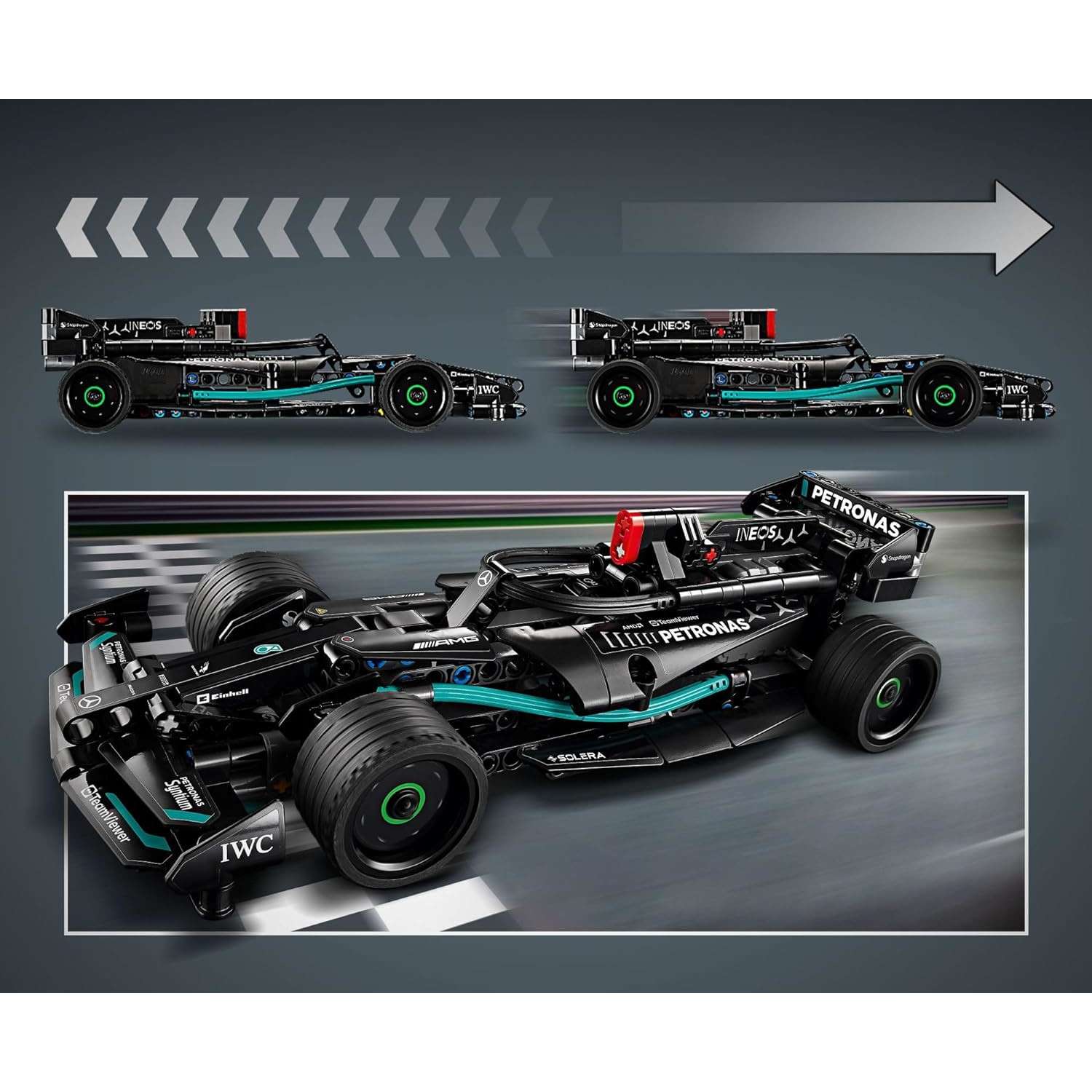 Конструктор LEGO Technic Mercedes-Benz F1 240 дет. - фото 4