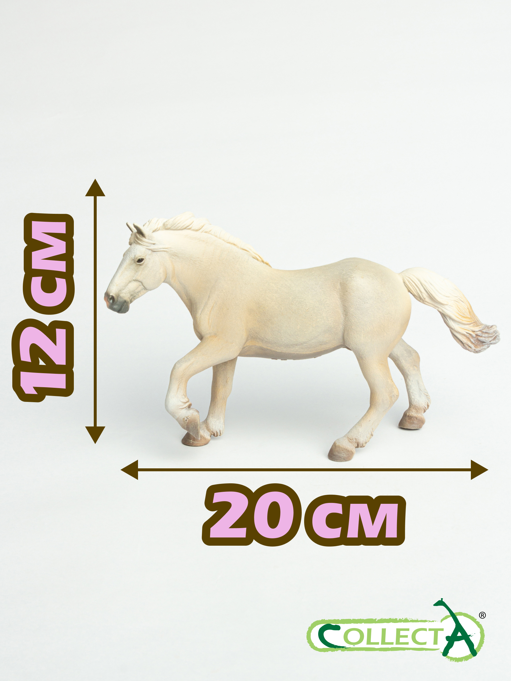 Фигурка Collecta Американская кремовая лошадь - фото 2