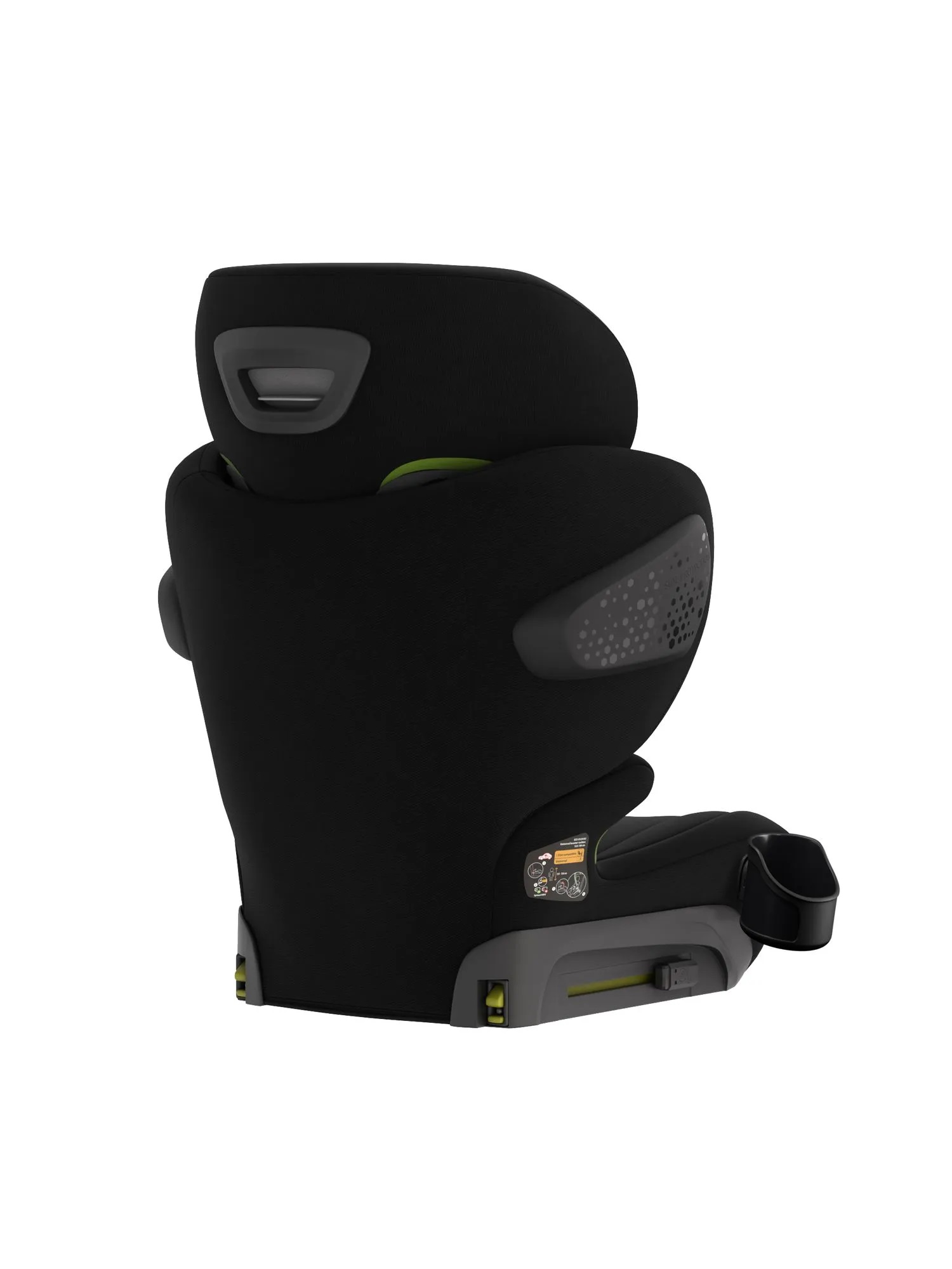 Автокресло KLEE Flott с подстаканником Isofix 2/3 (15-36 кг) черный - фото 5