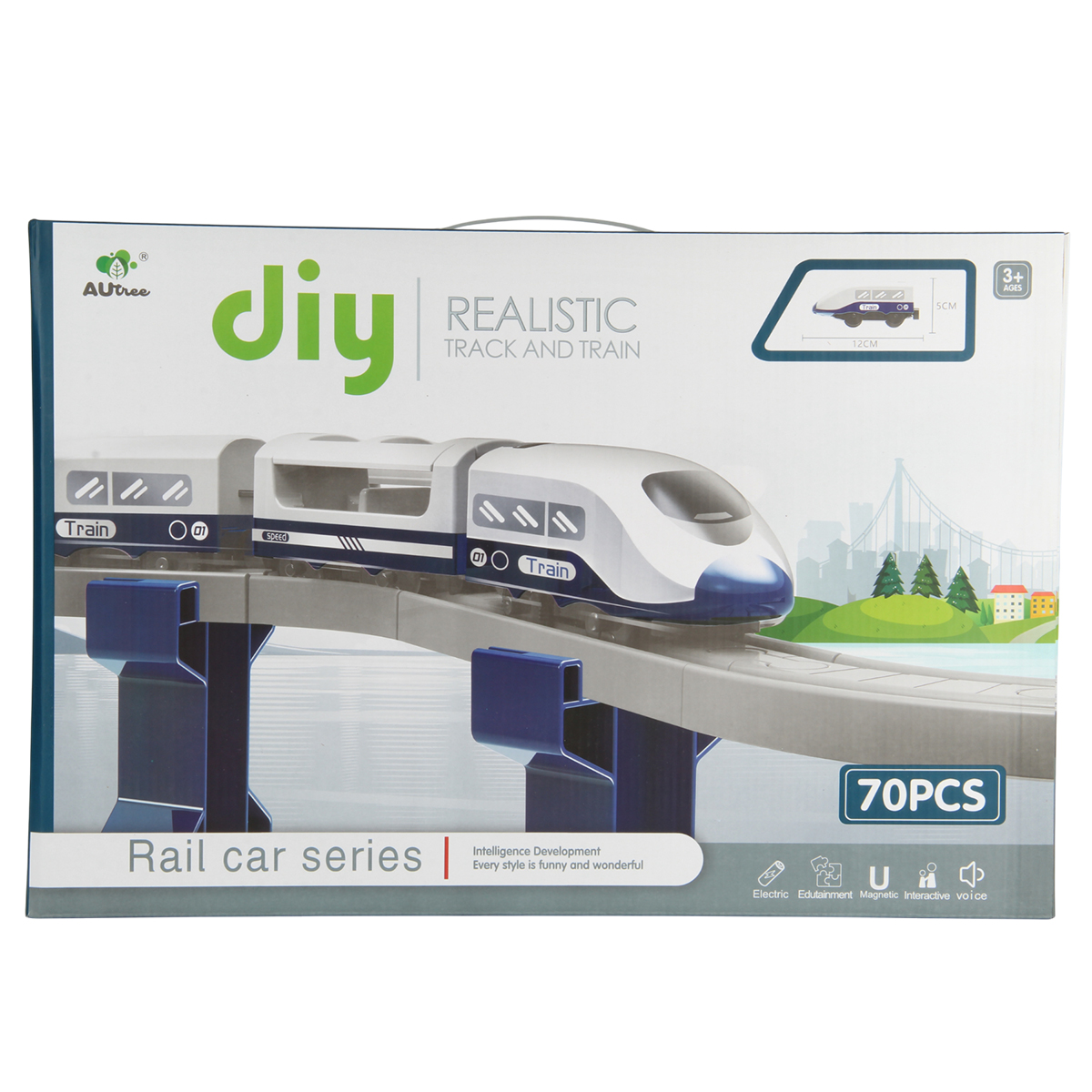 Набор железнодорожный Veld Co 104 см 135619 - фото 8