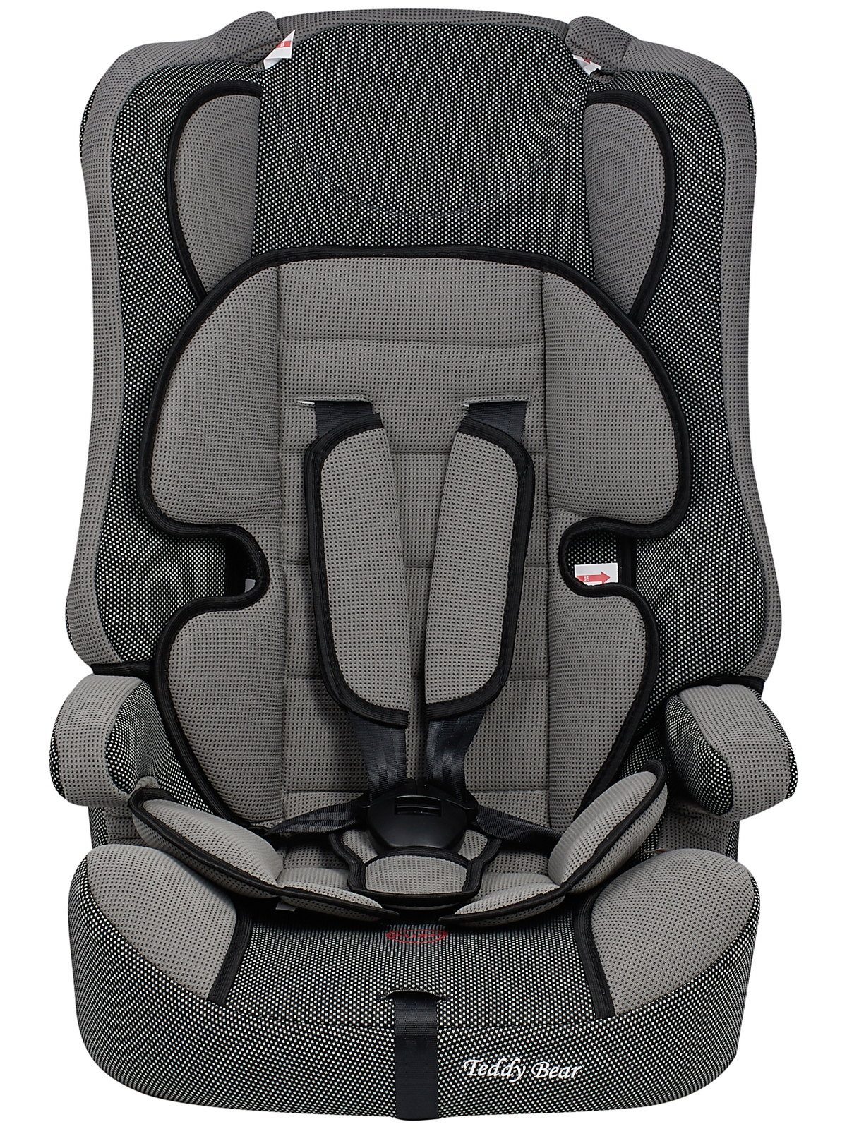 Автокресло Teddy Bear 513R/02 grey dot-black dot 1/2/3 (9-36 кг) серый - фото 1