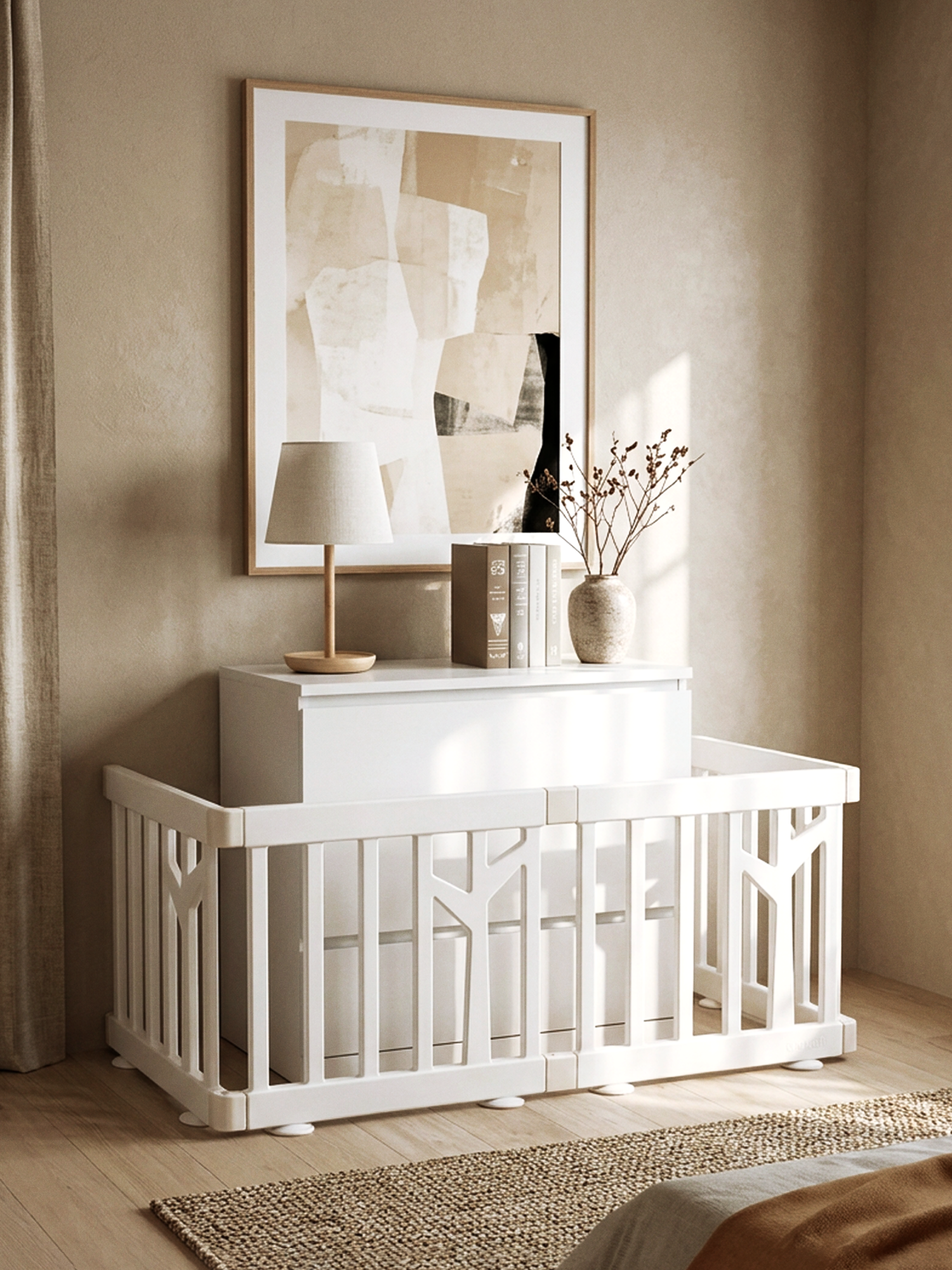 Манеж Ifam Birch белый IF-191-BBR-W10D - фото 14