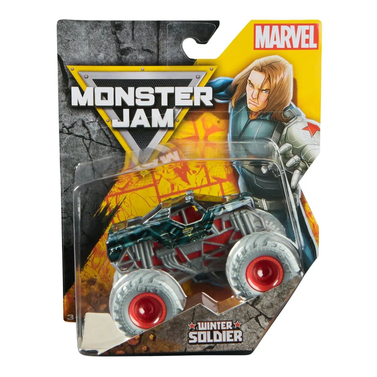 Монстр-трак Monster Jam Marvel Winter Soldier 6069960/20151872 - фото 6