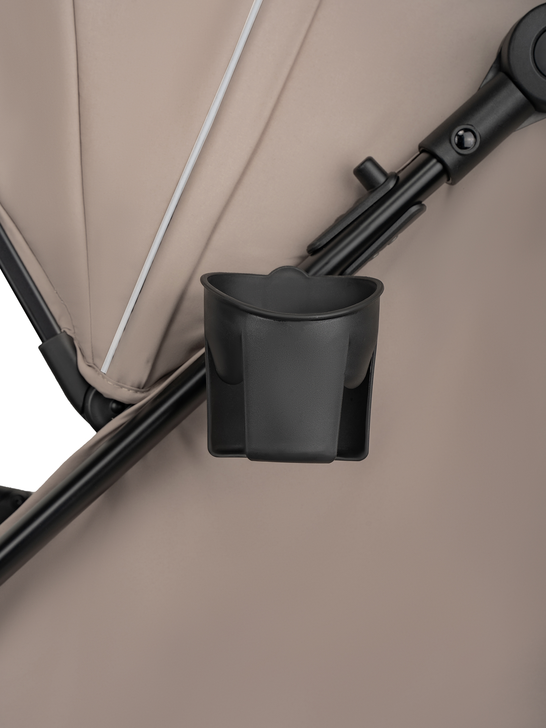 Коляска прогулочная JOVOLA SELENA Air 2025 с сумкой бежевый - фото 24