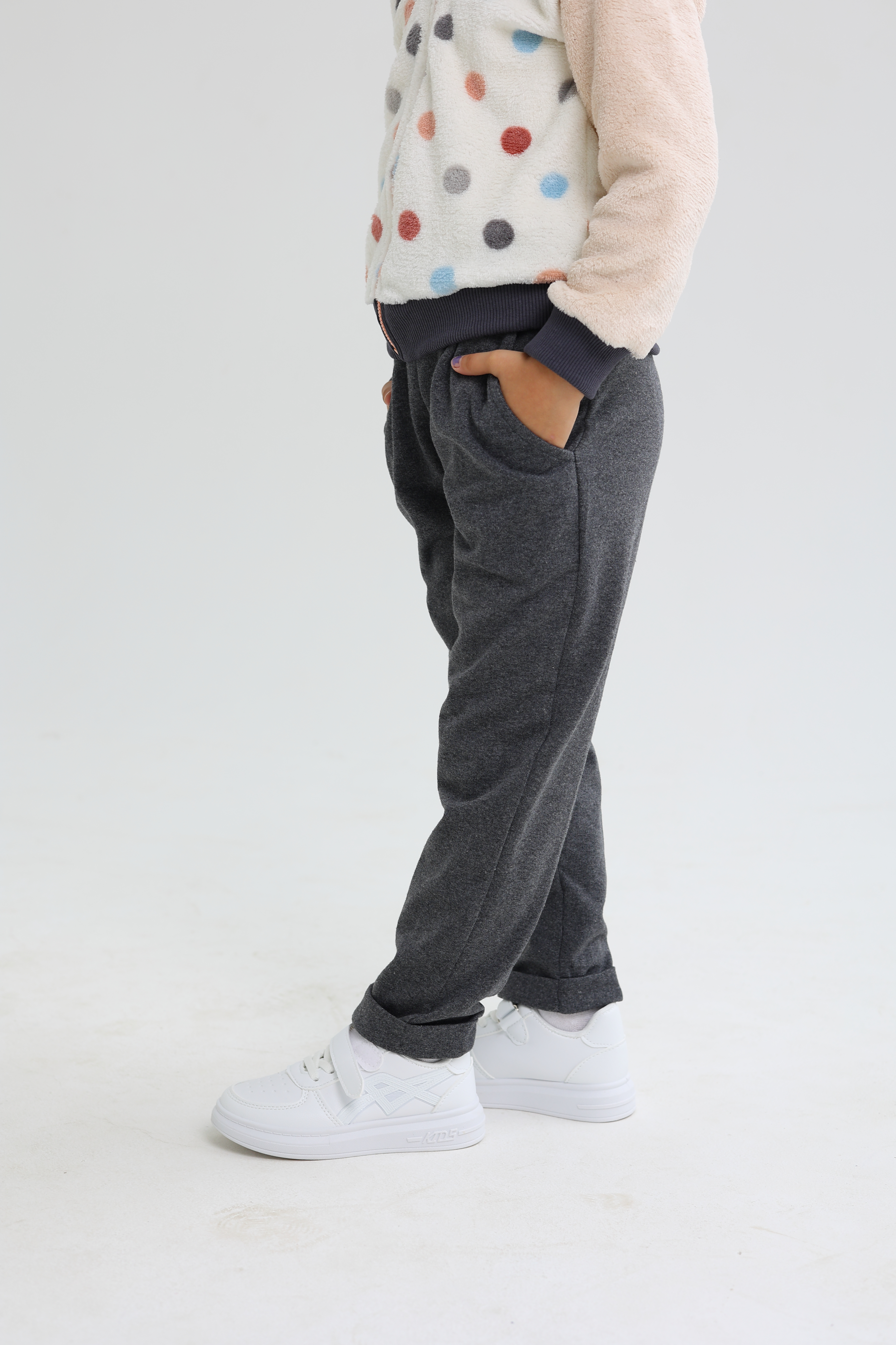 Брюки АЙАС 16-01-22/серый - фото 1