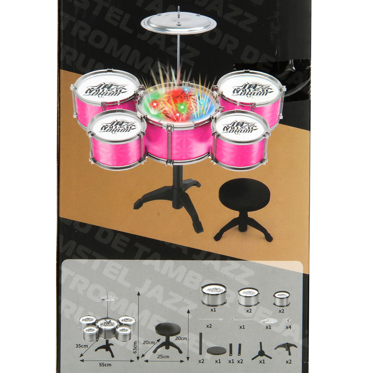 Игрушка музыкальная Veld Co барабаны - фото 2