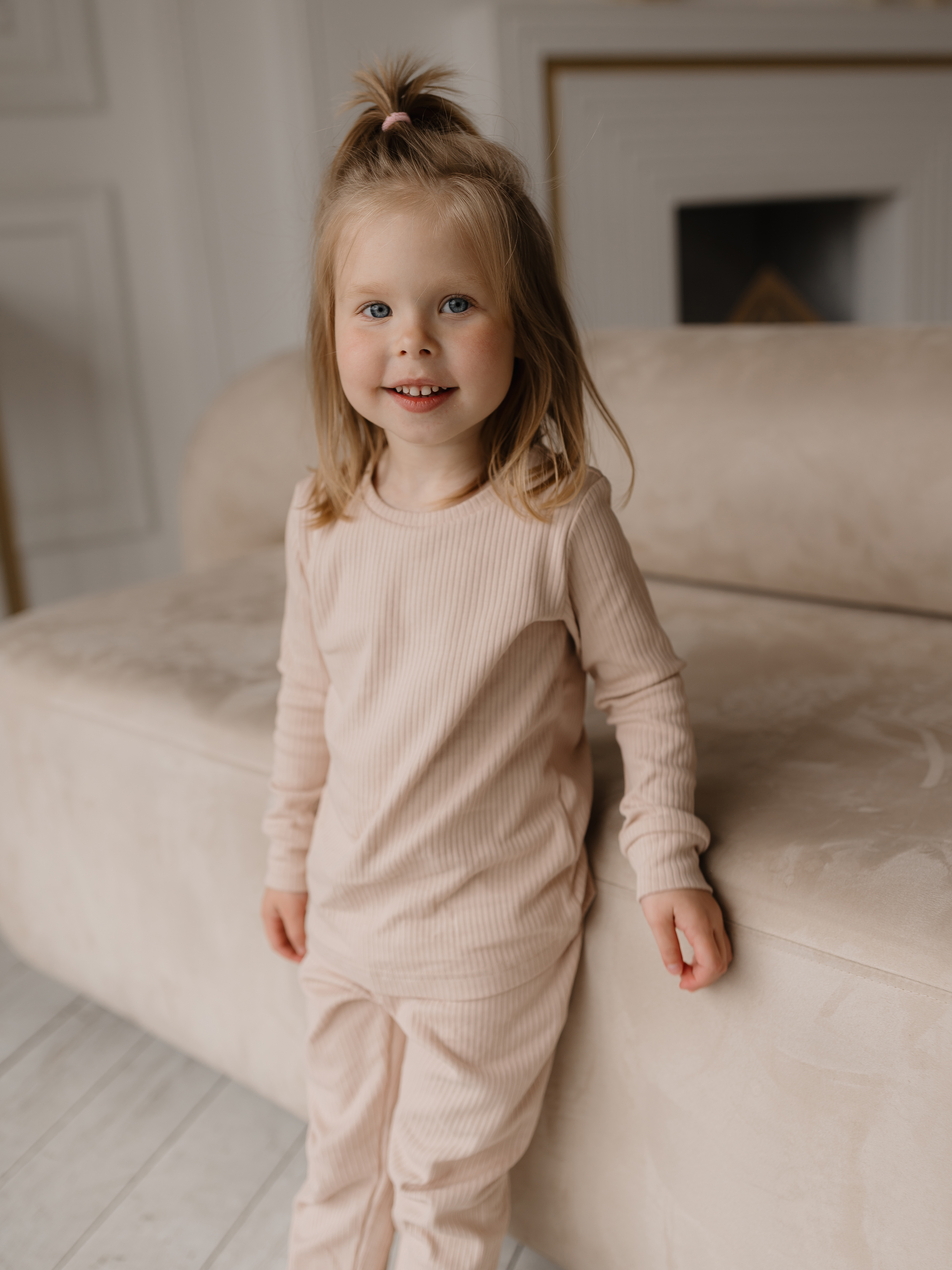 Пижама Alisse dreams ПКБРБ0034/бежевый - фото 2