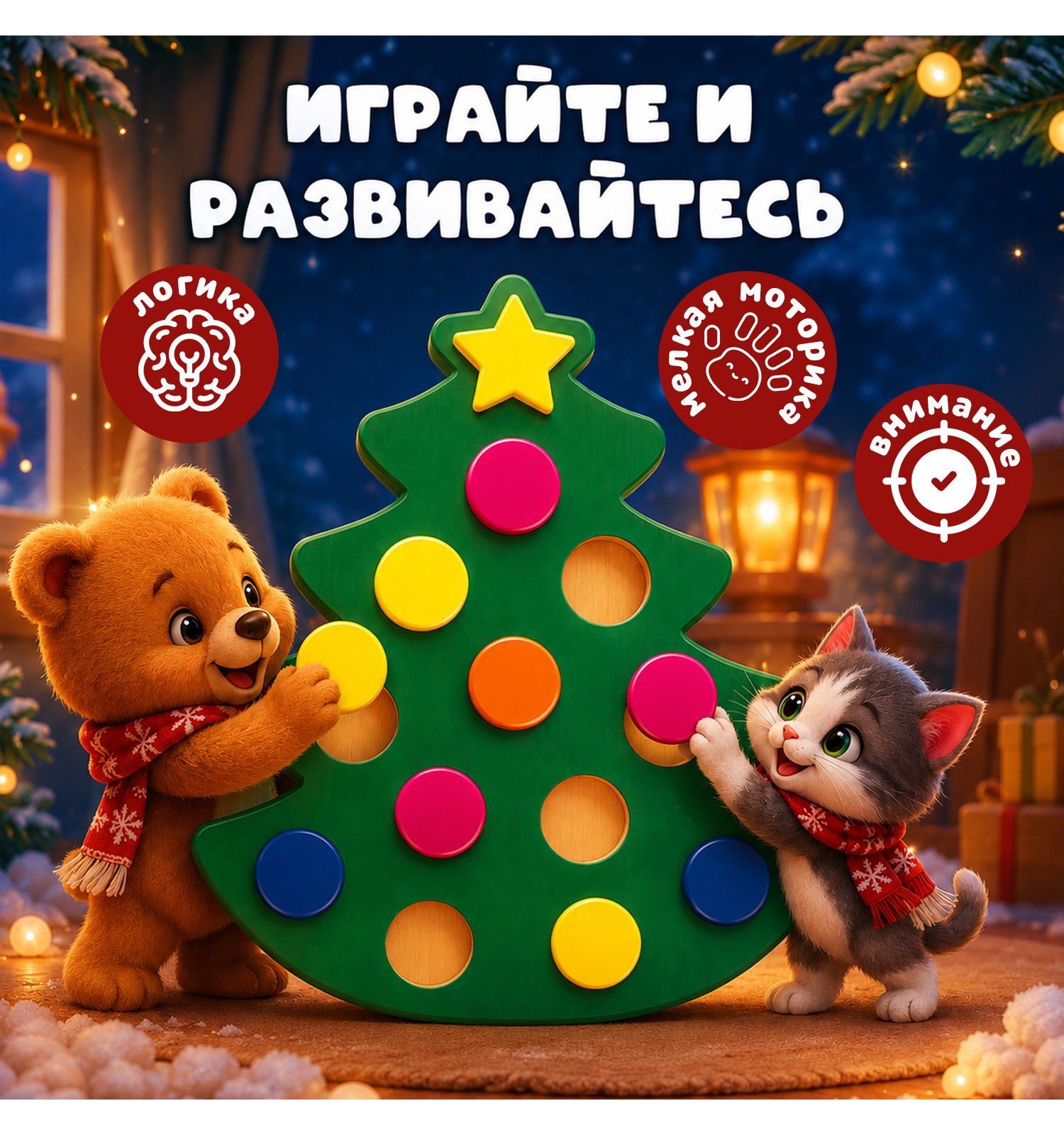 Настольная игра Десятое королевство Ёлочка - фото 3
