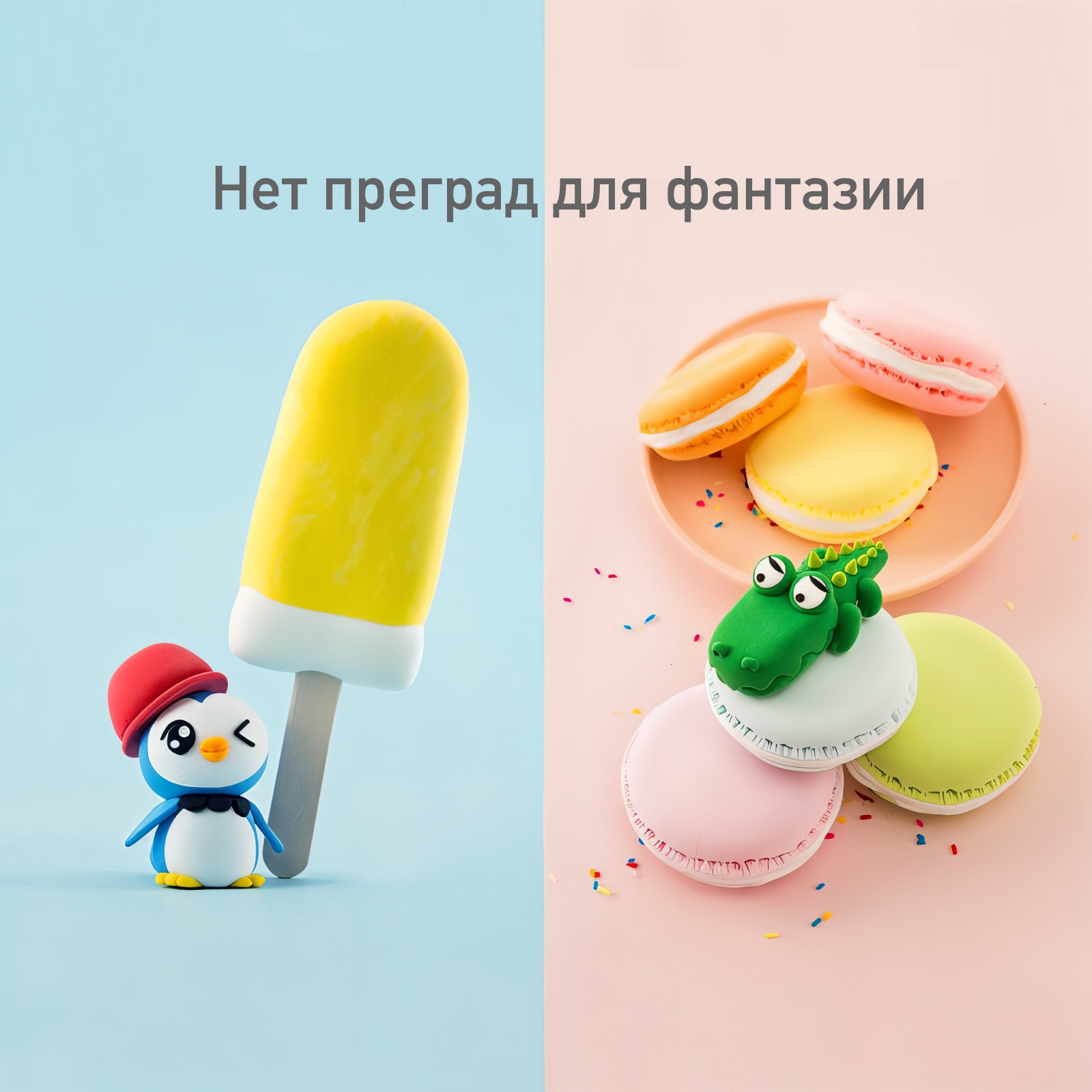 Пластилин COLOYOU воздушный 36 цв. - фото 8