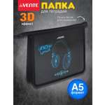 Папка для тетрадей deVENTE Headphones А5