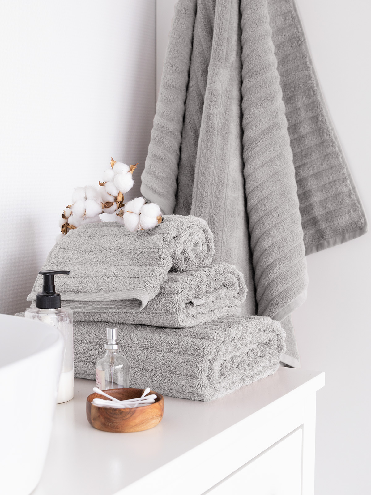 Полотенце DeNASTIA Волна 50 x 90 см - фото 7