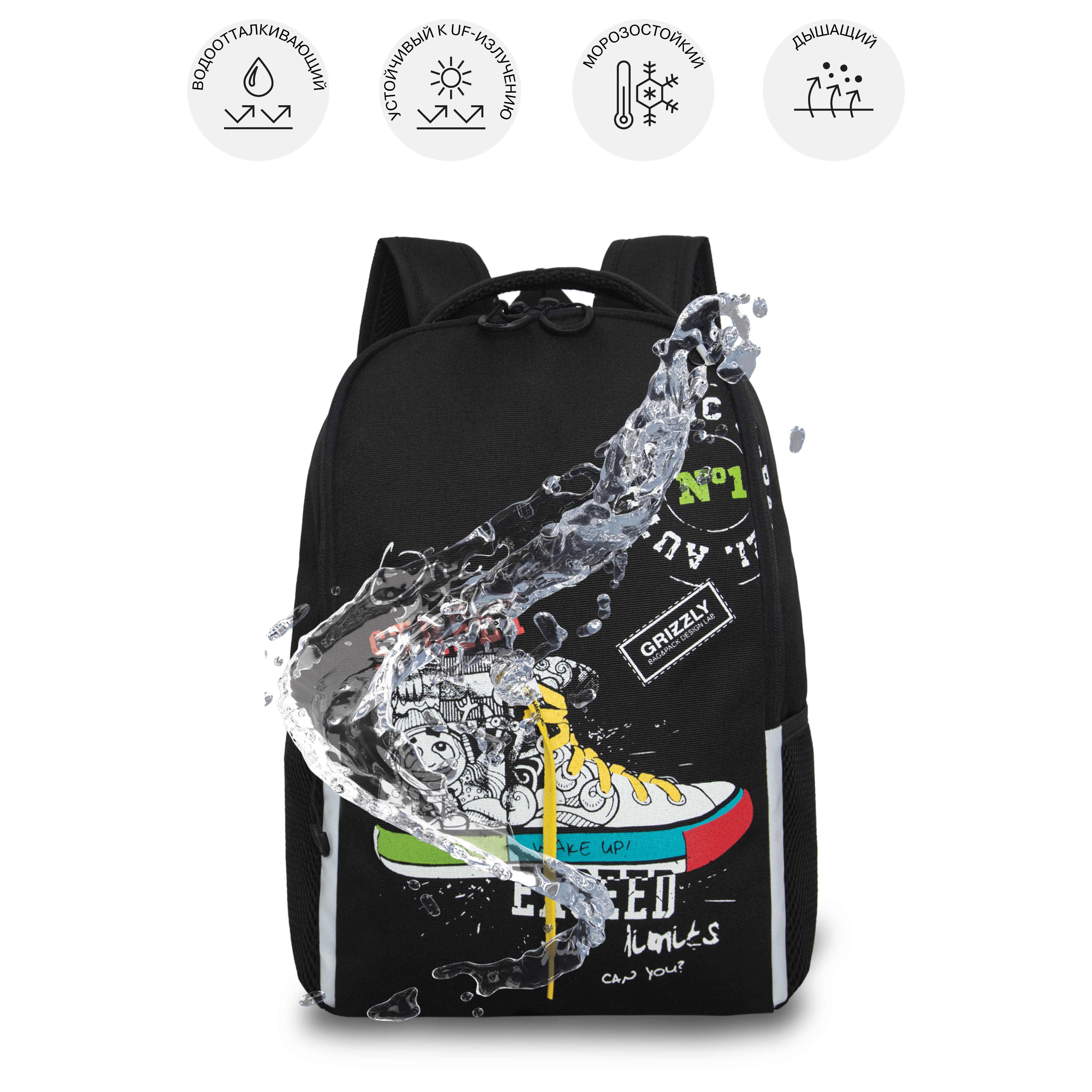 Рюкзак Grizzly для мальчика - фото 10