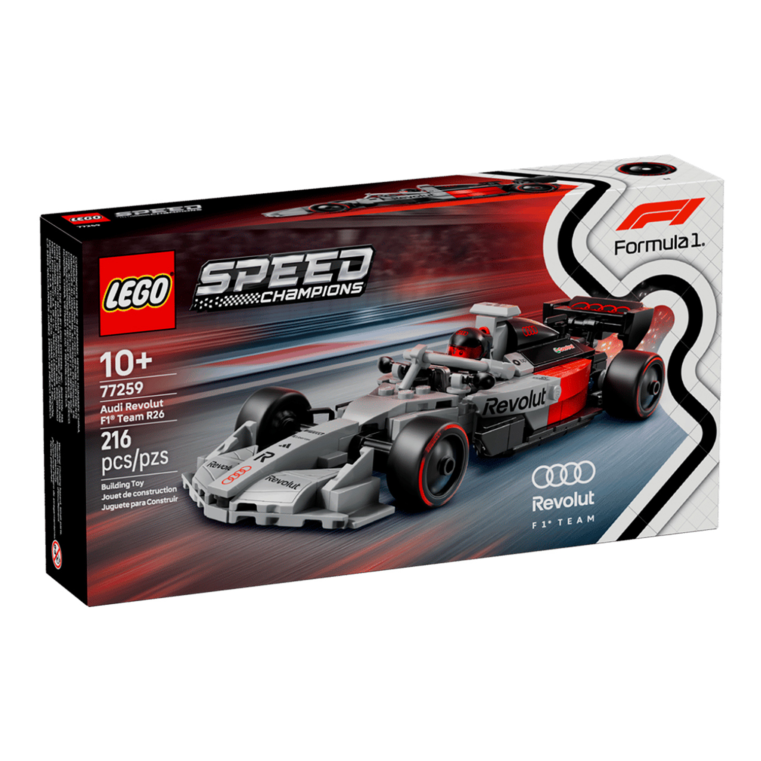 Конструктор LEGO Speed Champions Гоночный автомобиль Audi 216 дет. - фото 2