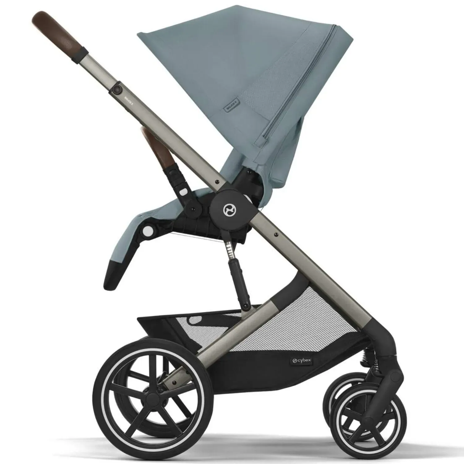 Коляска 2в1 Cybex Balios S Lux TPE голубой - фото 8