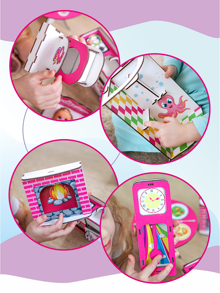 Домик для кукол ViromToys Дх0001 - фото 6