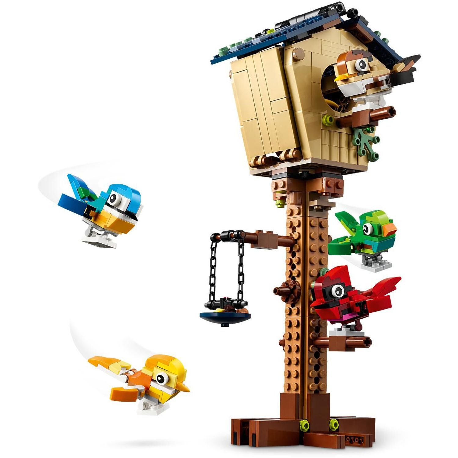 Конструктор LEGO Creator Birdhouse 476 дет. - фото 4