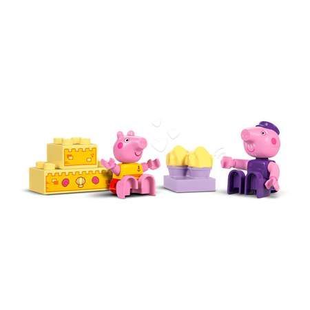 Конструктор LEGO DUPLO Свинка Пеппа на лодке 23 дет.