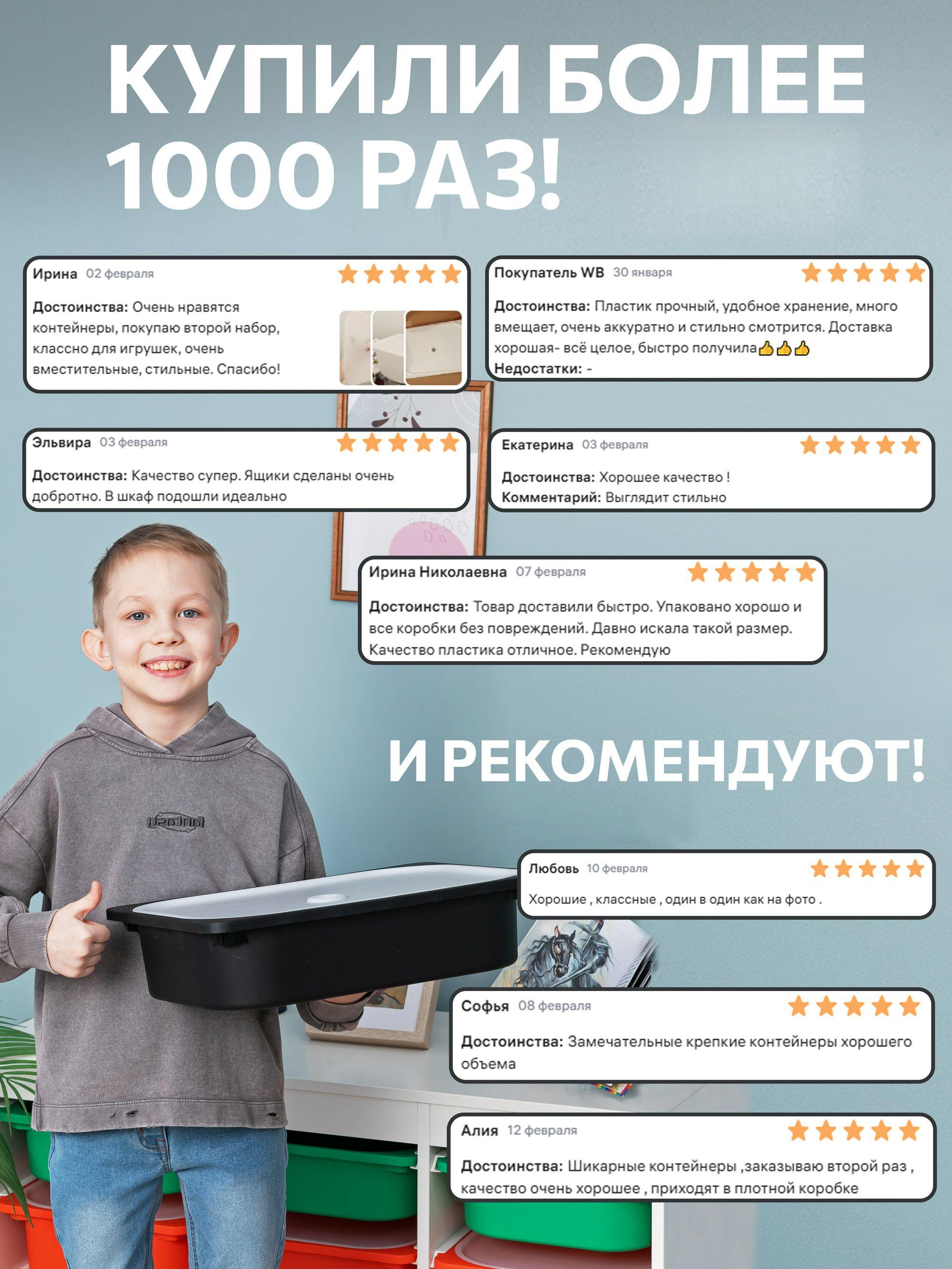 Контейнер для игрушек IKEA труфаст - фото 2