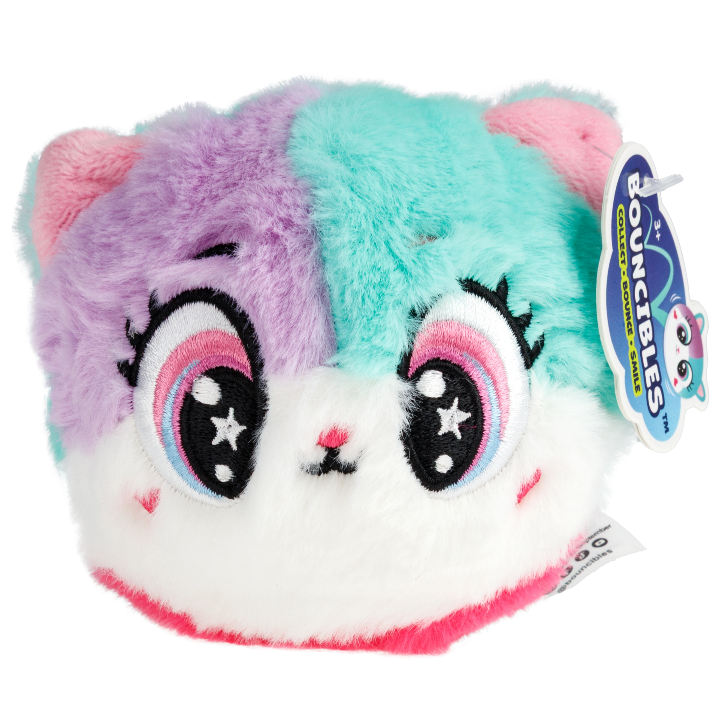 Мягкая игрушка 1TOY попрыгунчик кошечка 8 см - фото 1