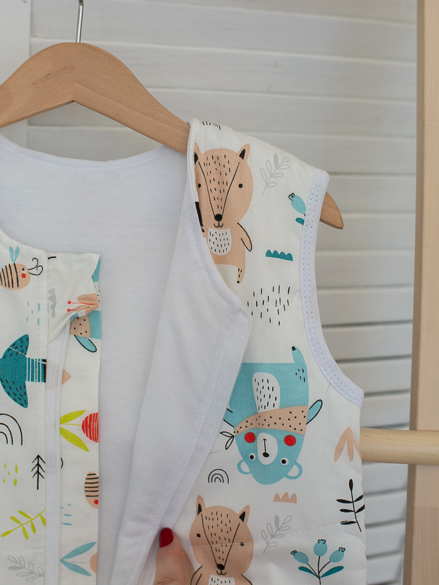 Спальный мешок Lemur Studio Без рукавов 60 x 116 см хлопок - фото 11