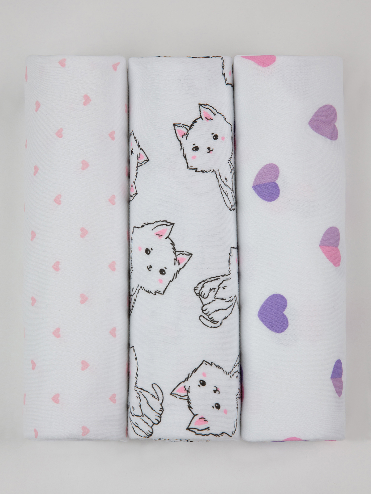 Пелёнка inlovery трикотаж 85х100 см 3 шт. - фото 9