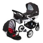 Коляска 2 в 1 Adbor Ottis Dark grey