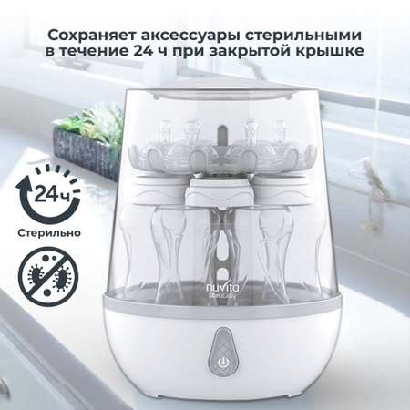 Стерилизатор для бутылочек и сосок Nuvita SteriEasy, паровой