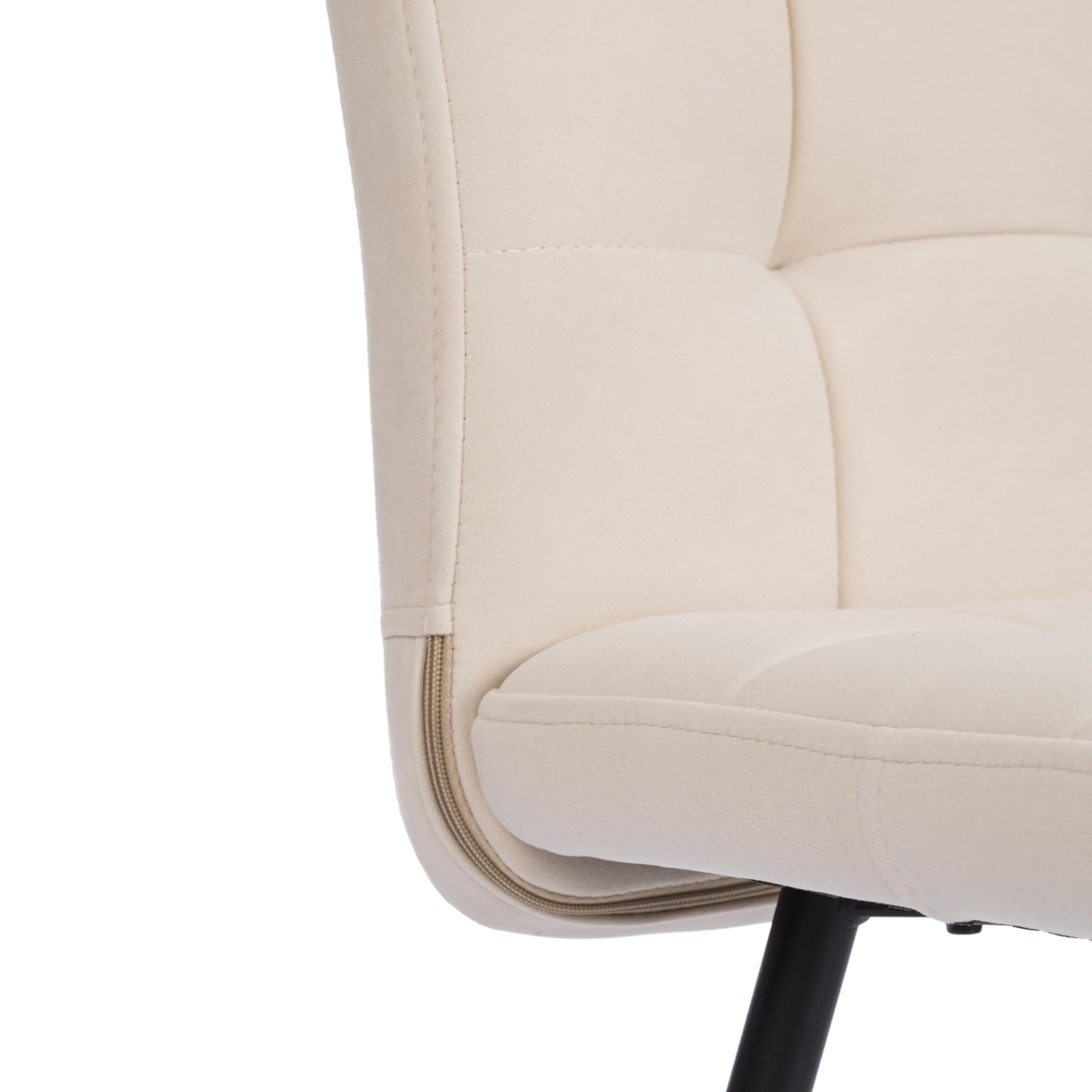 Стул TETCHAIR Medeo флок , молочный - фото 9