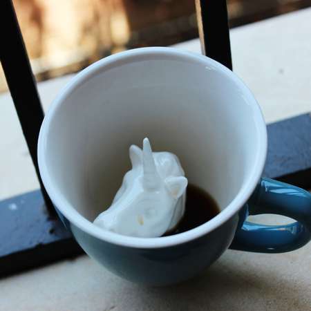 Кружка Creature Cups с единорогом Magic Blue