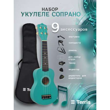 Игрушка музыкальная Terris JUS-10 PACK укулеле