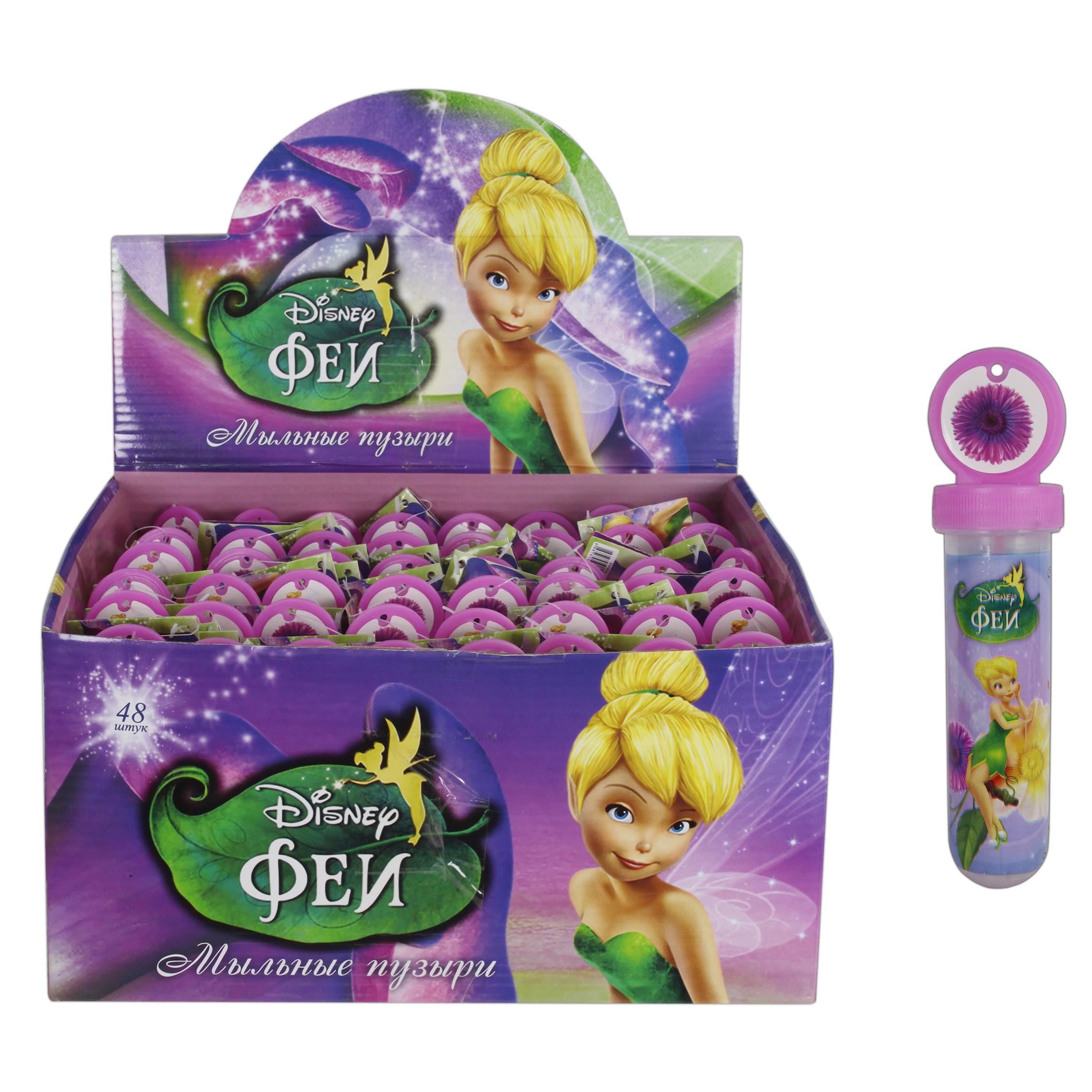 Мыльные пузыри 1TOY Disney Феи 30мл - фото 2