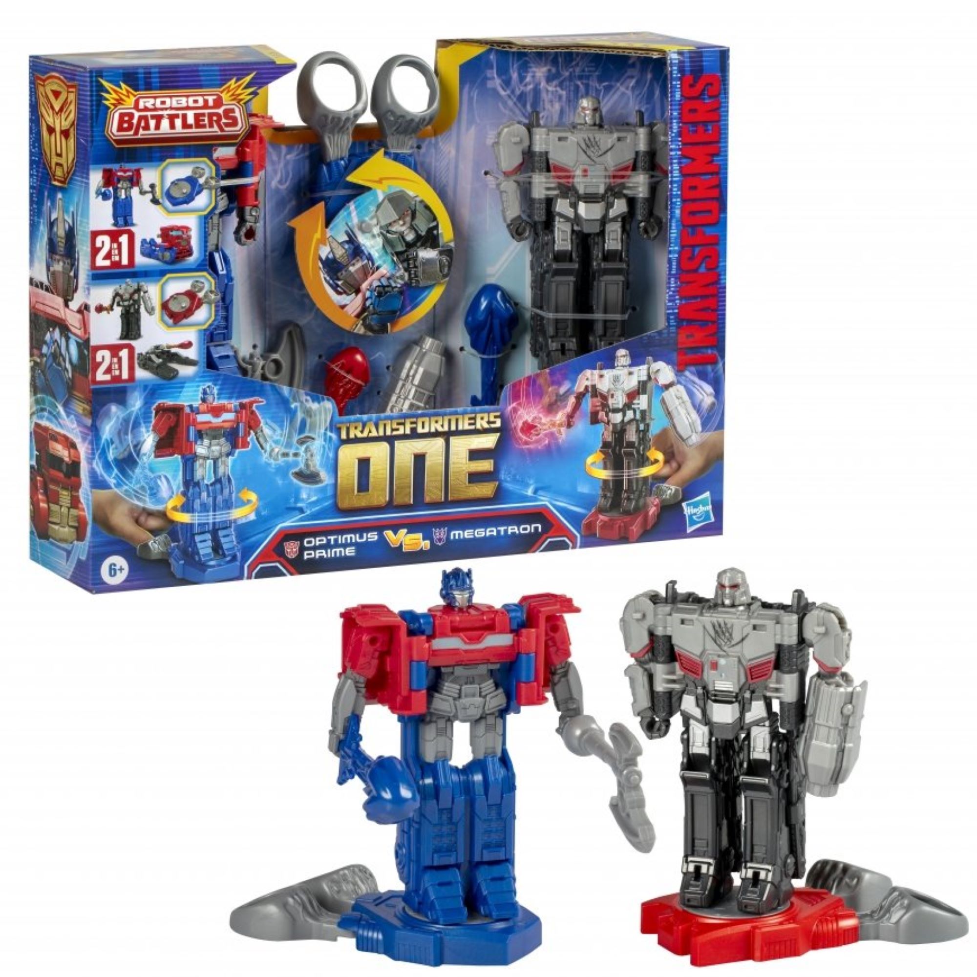 Игровой набор Hasbro Megatron and Optimus Prime - фото 1