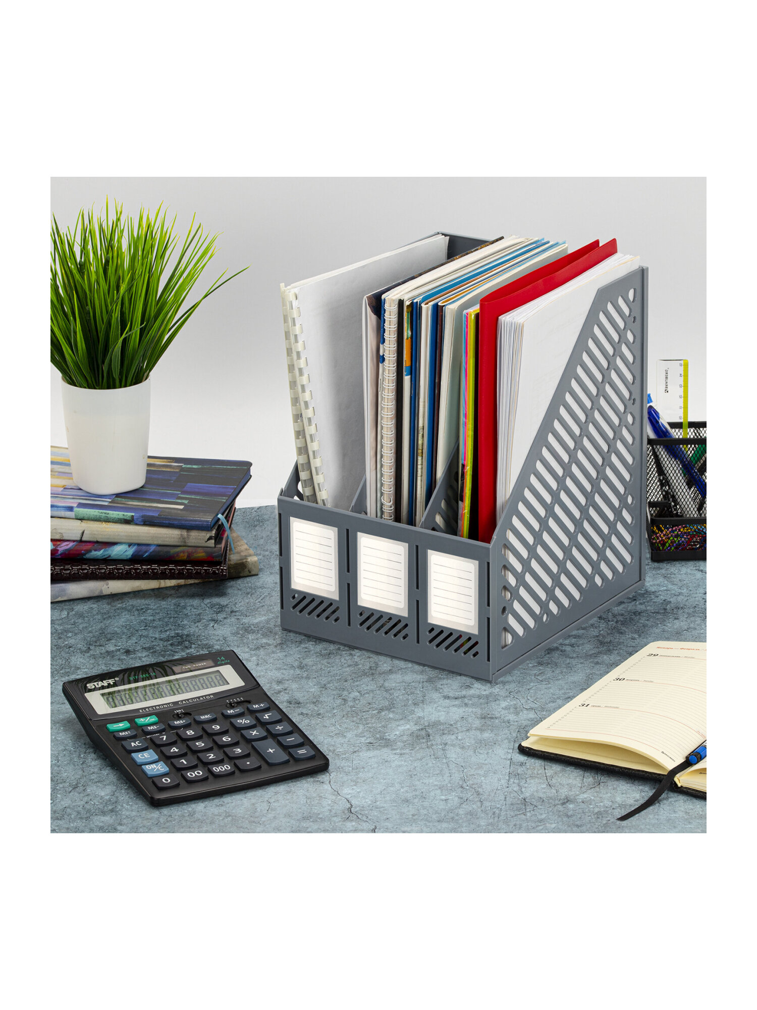 Лоток для бумаг Brauberg - фото 10