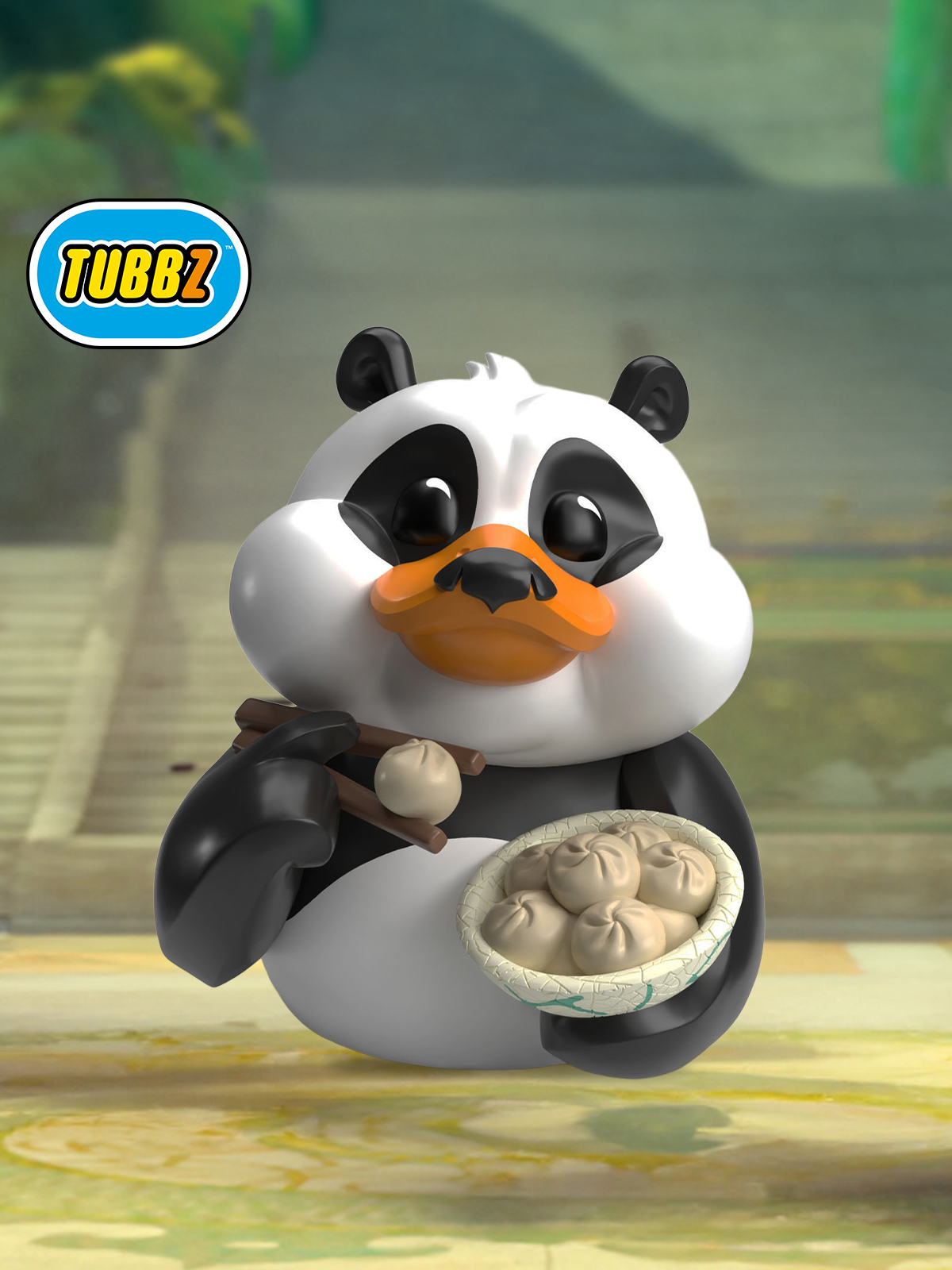 Фигурка TUBBZ Утка Кунг-Фу Панда По - фото 3